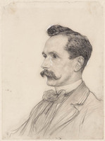 HH 004
<br/>
portret van Prof. M.W. Treub
<br/>
<em>Veth, Jan (1864-1925)</em>